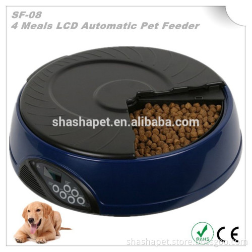 4 Meals automatic feeder with automatic feeder for cats